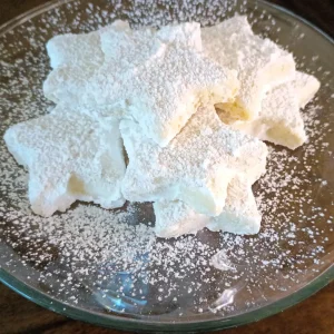 coconut star cookies 4